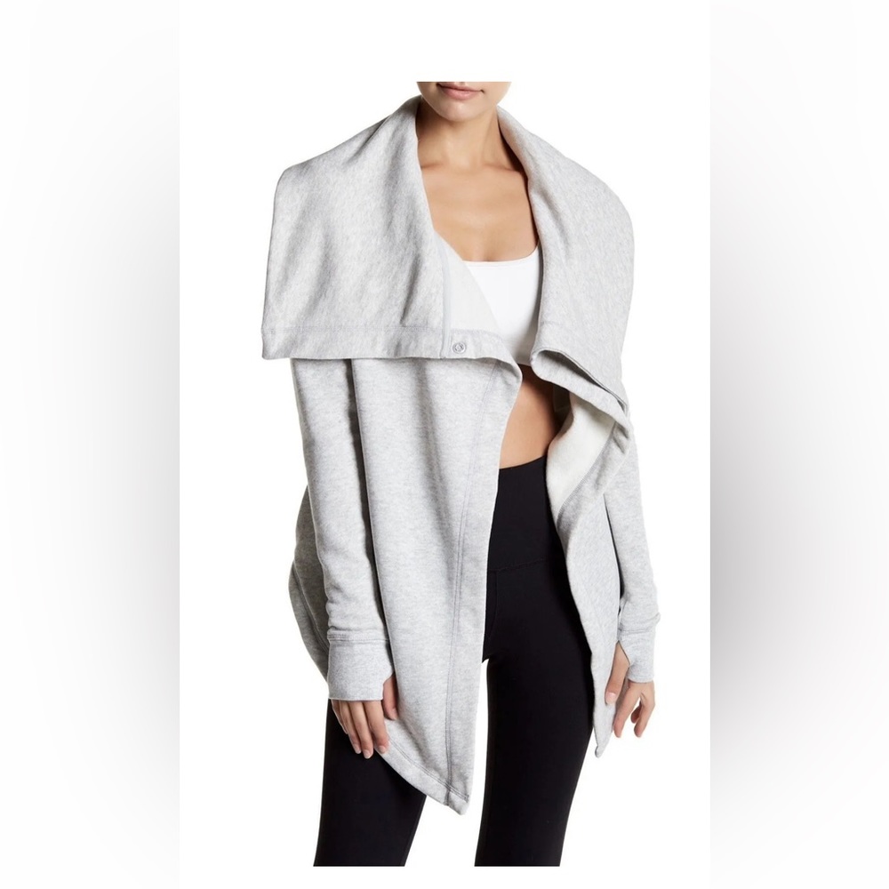 Z by Zella XS gray wrap sweatshirt